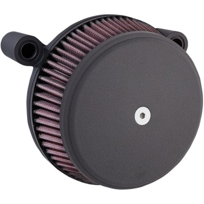 Set filtru de aer big sucker stage 1 cu filtru de aer standard smooth black ARLEN NESS 18-326