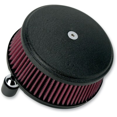 Set filtru de aer Big Sucker Stage 1 cu filtru de aer standard negru neted ARLEN NESS 18-329