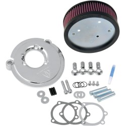 Set filtru de aer Big Sucker stage 1 standard crom ARLEN NESS 18-825 Set filtru de aer Big Sucker stage 1 standard crom ARLEN NESS 18-825
