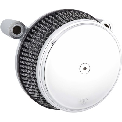 Set filtru de aer Big Sucker Stage 1 smooth cu filtru de aer sintetic chrome ARLEN NESS 50-331