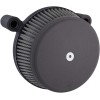 Set filtru de aer big sucker stage 1 smooth cu filtru de aer sintetic cu acoperire din oțel negru ARLEN NESS 50-337