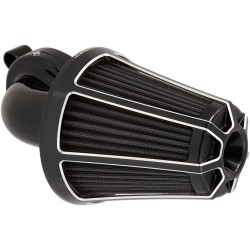 Set filtru de aer Monster Sucker cu capac negru teșit ARLEN NESS 81-003
