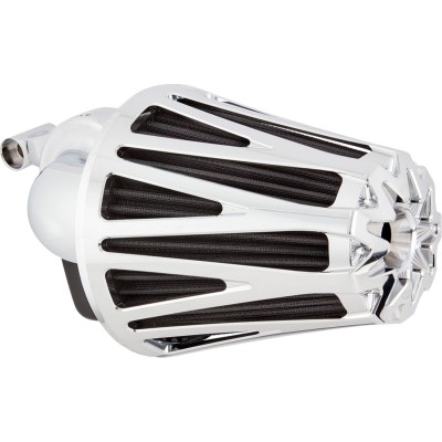 Monster crossfire air cleaner - chrome ARLEN NESS 600-089