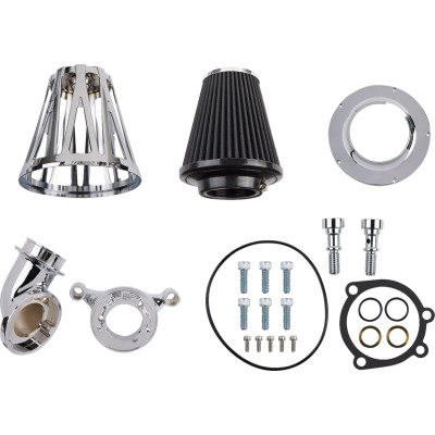 Monster crossfire air cleaner - chrome ARLEN NESS 600-090