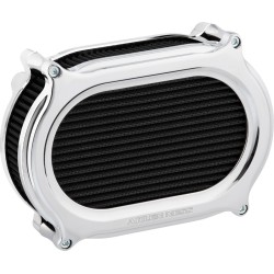 Filtru de aer stage II oval cromat ARLEN NESS 600-207 Filtru de aer stage II oval cromat ARLEN NESS 600-207