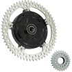 Set de transmisie cu lanț JAGGED 57 dinți negru ARLEN NESS 300-200 thumb