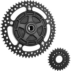 Set de transmisie cu lanț JAGGED 57 dinți negru ARLEN NESS 300-203