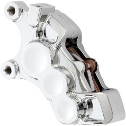 Etrier de frână față cromat cu 6 pistoane ARLEN NESS 02-214 Etrier de frână față cromat cu 6 pistoane ARLEN NESS 02-214