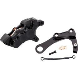 Etrier de frână spate 6 pistoane complet negru M8 SOFTAIL ARLEN NESS 02-328 Etrier de frână spate 6 pistoane complet negru M8 SOFTAIL ARLEN NESS 02-328