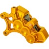 Etrier de frână mono axial 14 inch stânga crom ARLEN NESS 320-109