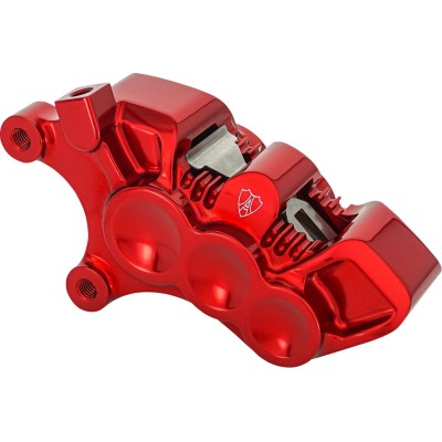 Etrier de frână mono axial 14 inch stânga roșu ARLEN NESS 320-116 Etrier de frână mono axial 14 inch stânga roșu ARLEN NESS 320-116