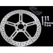 Set disc frână big brake dreapta pentru DYNA & SOFTAIL ARLEN NESS 02-967 thumb
