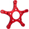 Adaptor pentru rotor spider 320mm pentru jantă NESS roșu ARLEN NESS 300-086