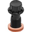 Șurub banjo M12x1.25 negru 12-pt dual F/R MC softail ARLEN NESS 300-834 thumb