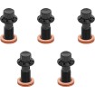 Șurub banjo 5-pk 12 puncte 3/8-24 negru f/r mc 00-07 touring ARLEN NESS 300-855 thumb