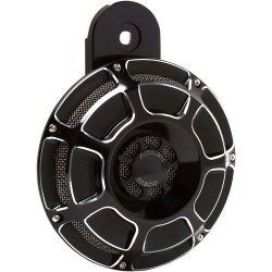 Claxon cu margini fațetate negru universal ARLEN NESS 70-204 Claxon cu margini fațetate negru universal ARLEN NESS 70-204
