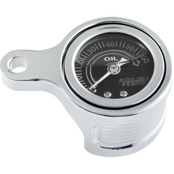 Manometru pentru presiunea uleiului METHOD cromat ARLEN NESS 610-102 Manometru pentru presiunea uleiului METHOD cromat ARLEN NESS 610-102