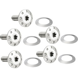 Set de șuruburi pentru rotor față Holeshot 5 bucăți montaj spițe, lustruite ARLEN NESS 300-906 Set de șuruburi pentru rotor față Holeshot 5 bucăți montaj spițe, lustruite ARLEN NESS 300-906