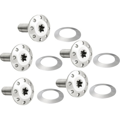 Set de șuruburi pentru rotor față Holeshot 5 bucăți montaj spițe, lustruite ARLEN NESS 300-906