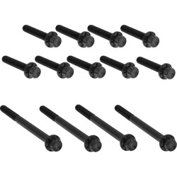 Set de elemente de fixare TITANIUM 12PT pentru capac principal negru ARLEN NESS 300-990