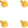 Set șuruburi titan 12PT pentru parbriz aur ARLEN NESS 300-841
