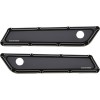Capace pentru încuietori de genți laterale beveled black ARLEN NESS 03-585