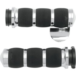 Mânere air cushion chrome throttle-by-wire cu throttle boss AVON GRIPS AIR-90-CH-FLY-B Mânere air cushion chrome throttle-by-wire cu throttle boss AVON GRIPS AIR-90-CH-FLY-B
