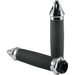 Mânere custom contour spike metric touring chrome AVON GRIPS MT-CC-85-CH-SPK Mânere custom contour spike metric touring chrome AVON GRIPS MT-CC-85-CH-SPK