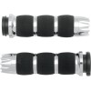 Mânere air cushion excalibur chrome throttle-by-wire AVON GRIPS AIR-90-FLY-EX