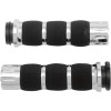 Mânere air cushion rival chrome throttle-by-wire AVON GRIPS AIR-90-FLY-RIV