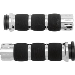 Mânere air cushion rival chrome throttle-by-wire AVON GRIPS AIR-90-FLY-RIV Mânere air cushion rival chrome throttle-by-wire AVON GRIPS AIR-90-FLY-RIV