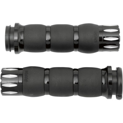 Mânere VELVET RIVAL BLACK THROTTLE-BY-WIRE AVON GRIPS AIR-96-AN-FL-RI