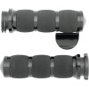 Mânere air cushion black cu throttle boss AVON GRIPS AIR-90-ANO-BOSS
