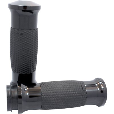 Mânere gel negre throttle-by-wire AVON GRIPS GEL-70-ANO-FLY Mânere gel negre throttle-by-wire AVON GRIPS GEL-70-ANO-FLY