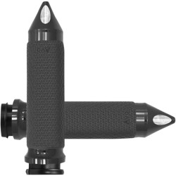 Mânere memory foam spike black small throttle-by-wire AVON GRIPS MF-63-AN-FLY-SP