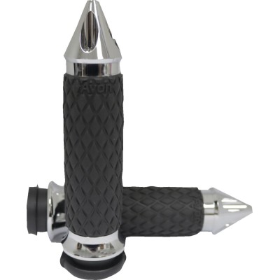 Mânere DIAMOND CONTOUR CHR SPIKE AVON GRIPS DIA-60-CH-SPIKE Mânere DIAMOND CONTOUR CHR SPIKE AVON GRIPS DIA-60-CH-SPIKE