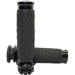 Mânere DIAMOND CONTOUR BLK TBW AVON GRIPS DIA-65-ANO-FLY Mânere DIAMOND CONTOUR BLK TBW AVON GRIPS DIA-65-ANO-FLY