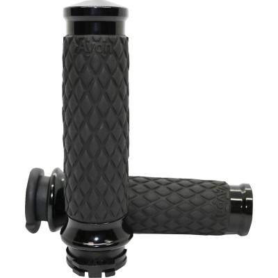 Mânere DIAMOND CONTOUR BLK TBW AVON GRIPS DIA-65-ANO-FLY Mânere DIAMOND CONTOUR BLK TBW AVON GRIPS DIA-65-ANO-FLY