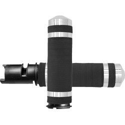 Mânere AIR SUPER SPORT CHROME TBW AVON GRIPS AIR-99-F24 Mânere AIR SUPER SPORT CHROME TBW AVON GRIPS AIR-99-F24