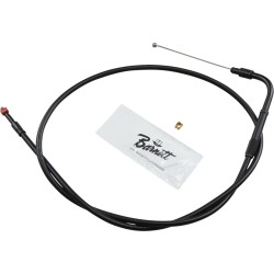 Cablu de accelerație STEALTH-NEGRU-PE-NEGRU OVERSIZE +3