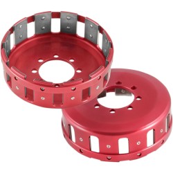 Coș de ambreiaj DUCATI din aluminiu roșu ALTE 321-25-01812 Coș de ambreiaj DUCATI din aluminiu roșu ALTE 321-25-01812