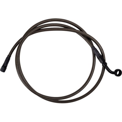 Furtun de frână superior cu acoperire din carbon și fitinguri negre +6 ALTE 254-30-51133-6 Furtun de frână superior cu acoperire din carbon și fitinguri negre +6 ALTE 254-30-51133-6