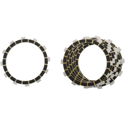 Set de discuri de fricțiune pentru ambreiaj din fibră de carbon 8 discuri ALTELE 302-90-20037