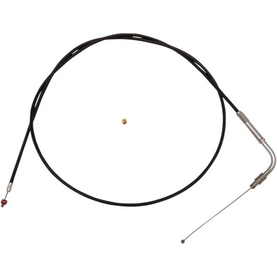 Cablu de accelerație tradițional negru oversize +6