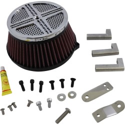 Set filtru de aer XXX Big Air crom BARON BA-2311-00 Set filtru de aer XXX Big Air crom BARON BA-2311-00