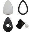 Set filtru de aer big air smooth chrome BARON BA-2062-00 Set filtru de aer big air smooth chrome BARON BA-2062-00 thumb
