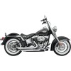 Sistem de evacuare FIREFLIGHT SLASH CUT CHROME BASSANI XHAUST 12113B