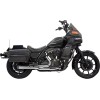 Tobă de eșapament road rage short chrome BASSANI XHAUST 1FXRF