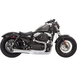 Sistem de evacuare ROAD RAGE II MEGA crom cu capace finale negre BASSANI XHAUST 1X32R Sistem de evacuare ROAD RAGE II MEGA crom cu capace finale negre BASSANI XHAUST 1X32R