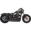 Sistem de evacuare ROAD RAGE II MEGA BLACK cu capete negre BASSANI XHAUST 1X32RB